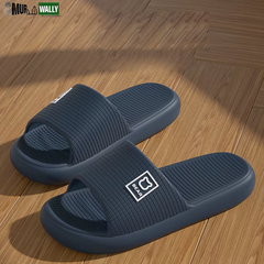 Summer Fashion Concise Couple Home Shoes Cosy Non-Slip Slides Lithe Soft Sandals for Women Men'S Slippers in House Flip Flops