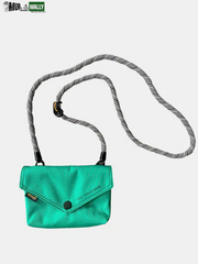 Himawari Solid Color Envelope Shape Crossbody Bag with Removable Strap