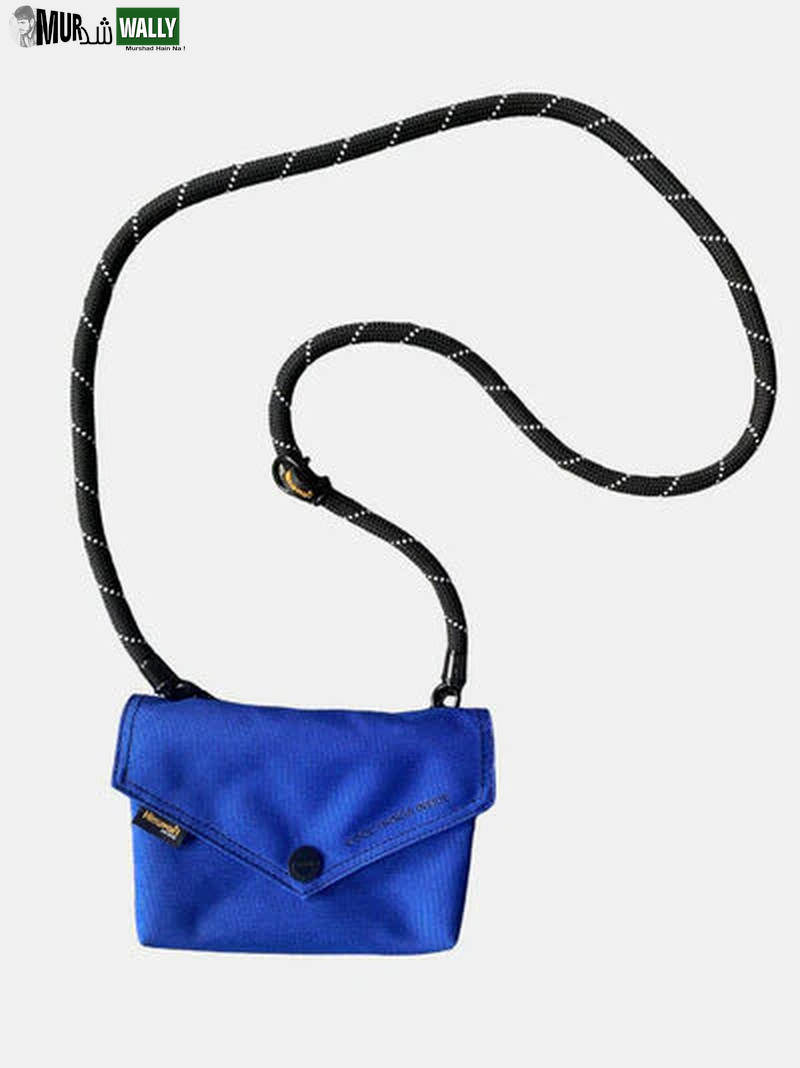 Himawari Solid Color Envelope Shape Crossbody Bag with Removable Strap