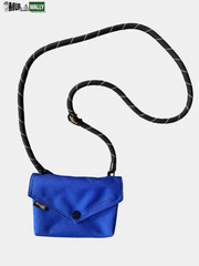 Himawari Solid Color Envelope Shape Crossbody Bag with Removable Strap