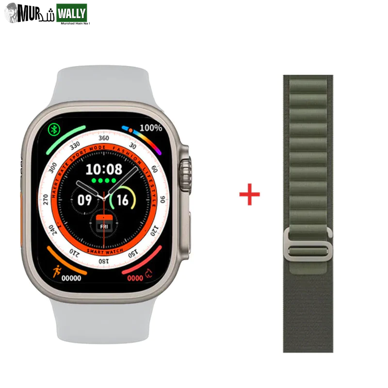 49Mm Ultra Series 8 NFC Smart Watch Bluetooth Call Waterproof Wireless Charging 2.02 Inch HD Sports Smartwatch for Men Women