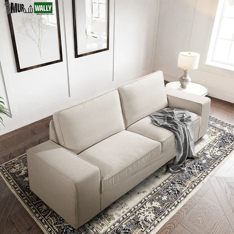 88.58" Luxury Modern Upholstered Sofa for Living Room, Couches with Solid Wood Frame