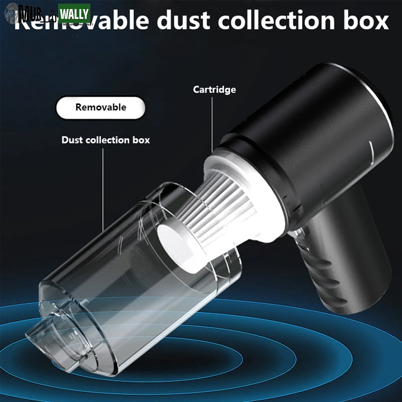 Cordless Handheld Car Vacuum Cleaner, 120W Powerful Suction Small Car Vacuum Cleaner, Mini Dusts Buster with USB Portable Vacuum Cleaner Holiday Savings Gifts
