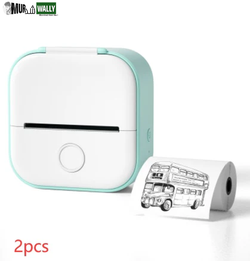 Portable Mini Thermal Label Printer Home Photo Printer Student Wrong Question Printer Bluetooth Mini Label Printer Price Tag