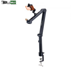 VEVOR Microphone Boom Arm with Desk Mount, 360¡Ã Rotatable, Adjustable Mic Stand with 3/8 to 5/8 Adapter Port Headset Hook, for Blue Yeti Hyperx Quadcast Blue Snowball Shure SM7B Audio Technica