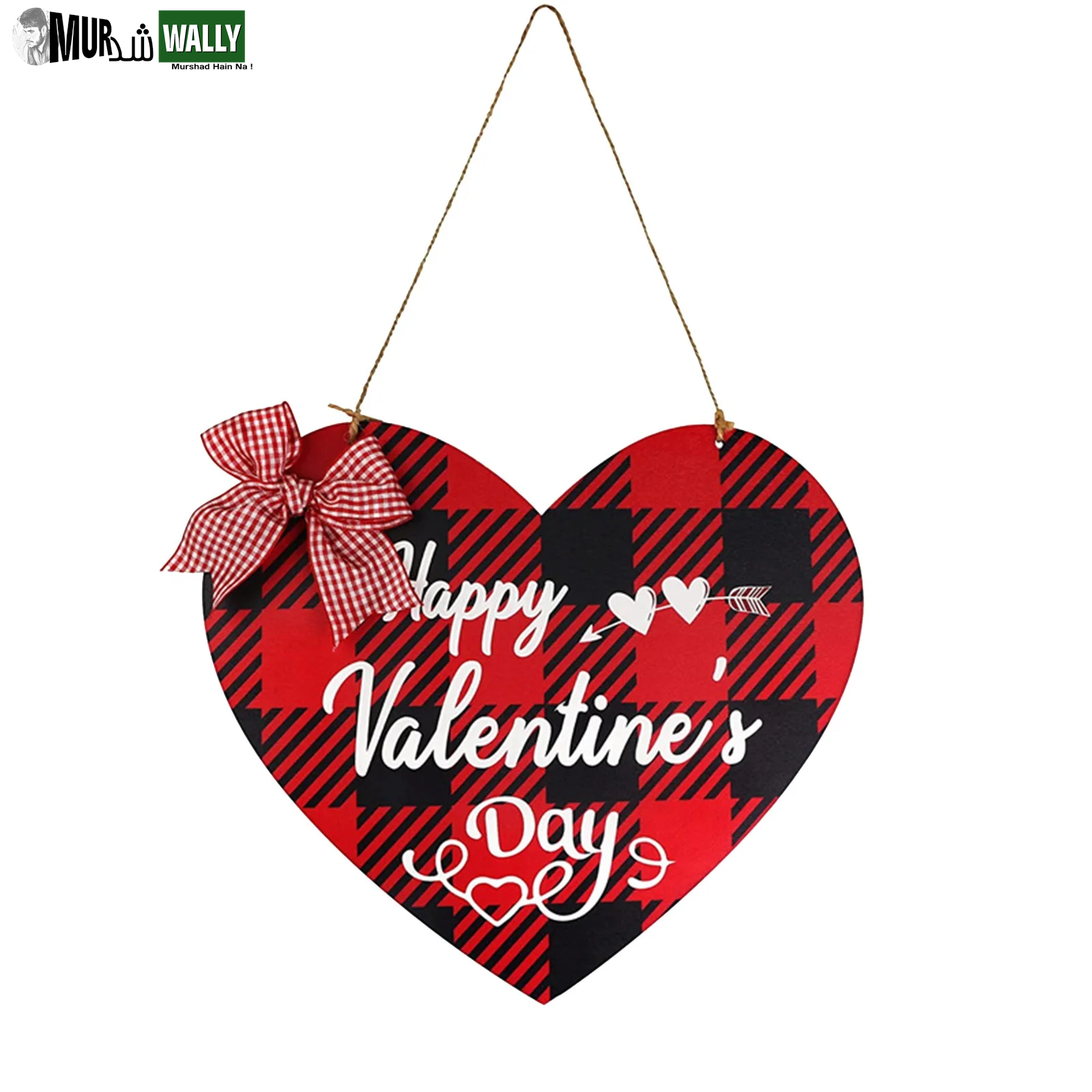 16 Inch Valentine'S Day Sign Luminous Love Heart Shape Wreath Garland with Lights Home Decorations Red Valentines Day Gifts