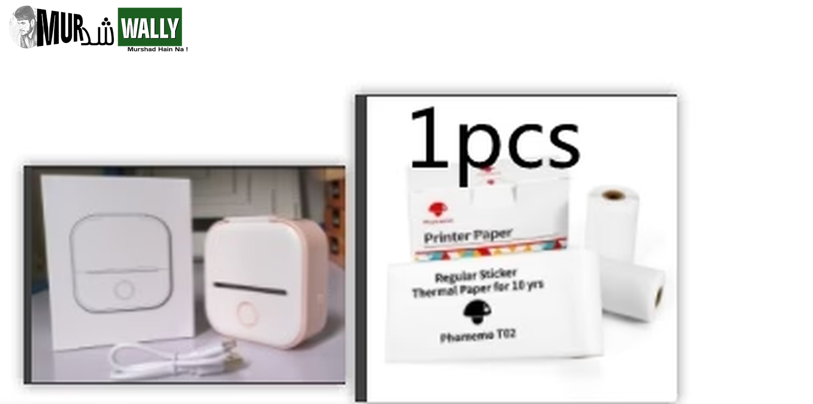 Portable Mini Thermal Label Printer Home Photo Printer Student Wrong Question Printer Bluetooth Mini Label Printer Price Tag
