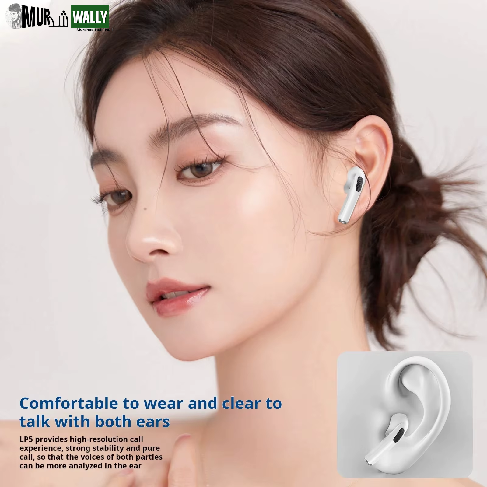 2024 New Air Pro True Wireless Bluetooth Earphones Headphones Hifi Sound Low Latency Noise Reduction Earbuds for Iphone Android