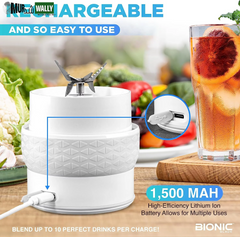 Bionic Blade Smoothie Blender Personal Portable Rechargeable Blender Juicer Protein Mikshake Baby Food Maker