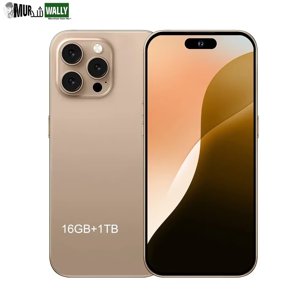 2025 Original 16G+1TB Smartphone 7.3 in Case for I16 Promax Full Screen 4G 5G Cell Phone 8000Mah Mobile Phones Global Version