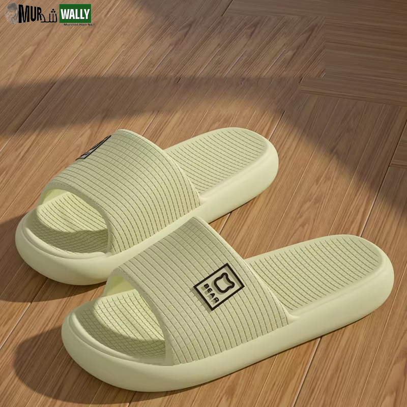 Summer Fashion Concise Couple Home Shoes Cosy Non-Slip Slides Lithe Soft Sandals for Women Men'S Slippers in House Flip Flops