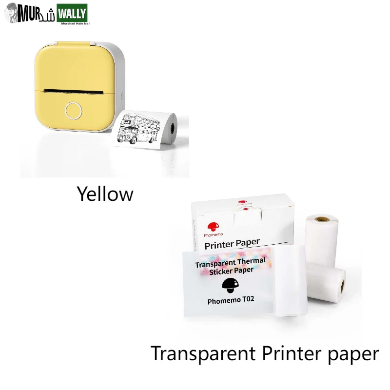 Portable Mini Thermal Label Printer Home Photo Printer Student Wrong Question Printer Bluetooth Mini Label Printer Price Tag