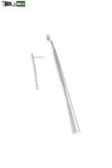 Dainty Chain Fringe Liner Drop Earrings