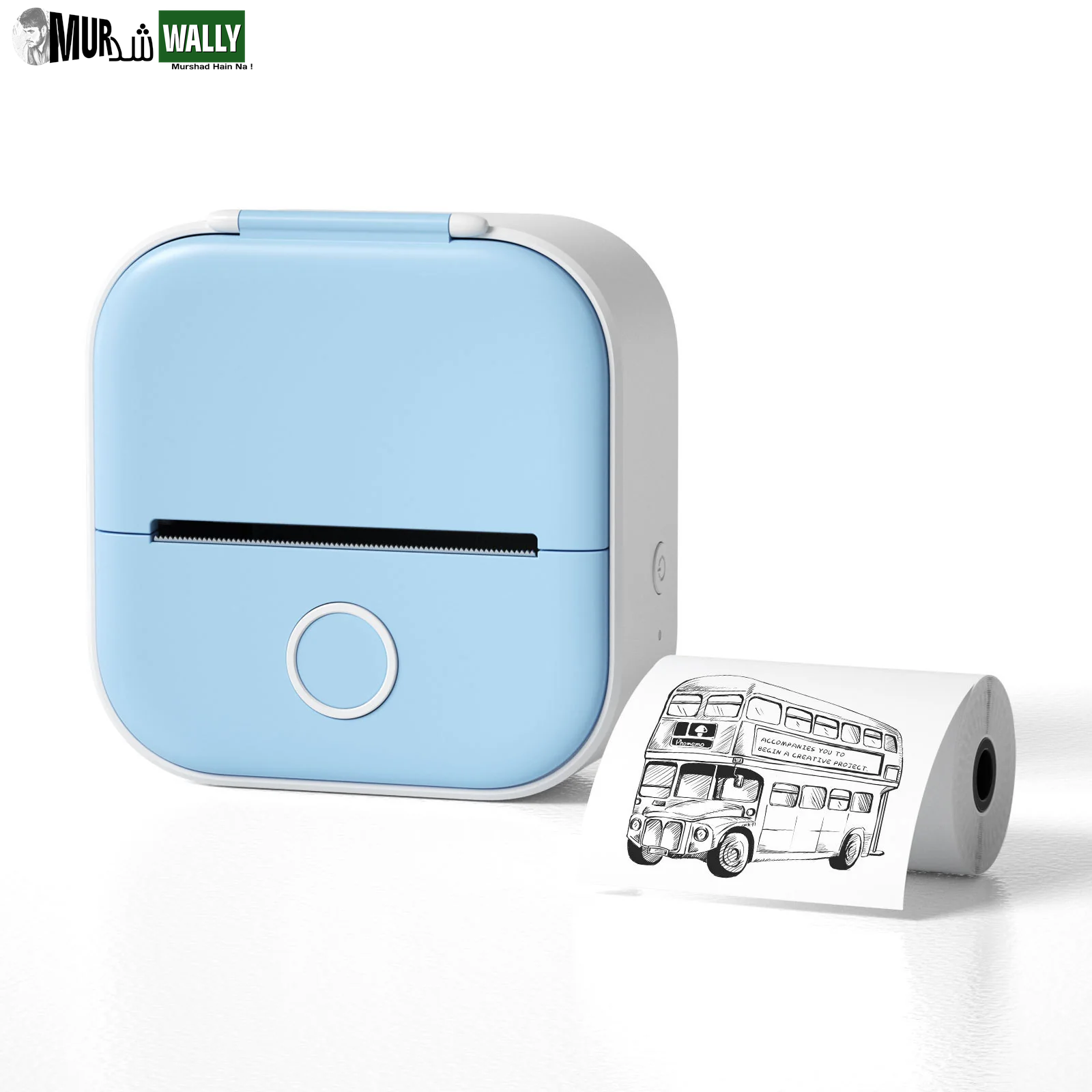 Portable Mini Thermal Label Printer Home Photo Printer Student Wrong Question Printer Bluetooth Mini Label Printer Price Tag